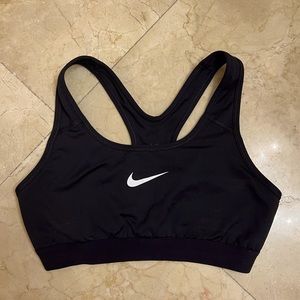 NIKE black sports bra